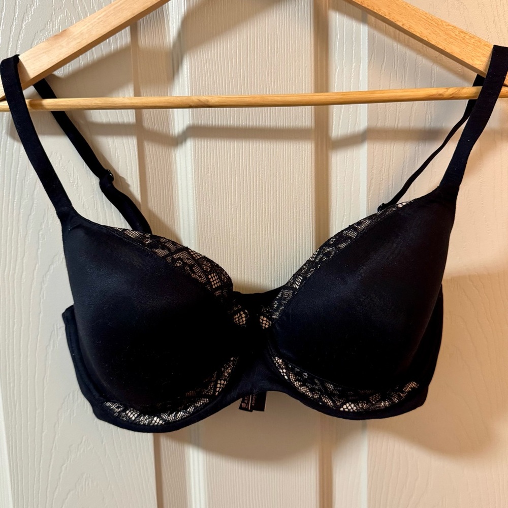 VS | Demi Black Lace Bra
